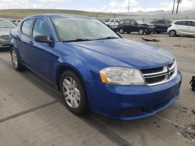 DODGE AVENGER SE 2013 1c3cdzab3dn548965