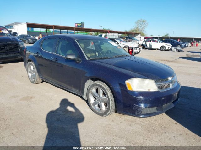 DODGE AVENGER 2013 1c3cdzab3dn565135