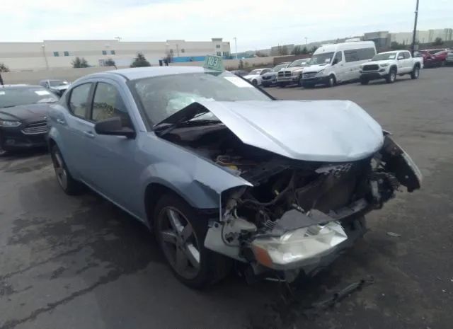 DODGE AVENGER 2013 1c3cdzab3dn565572