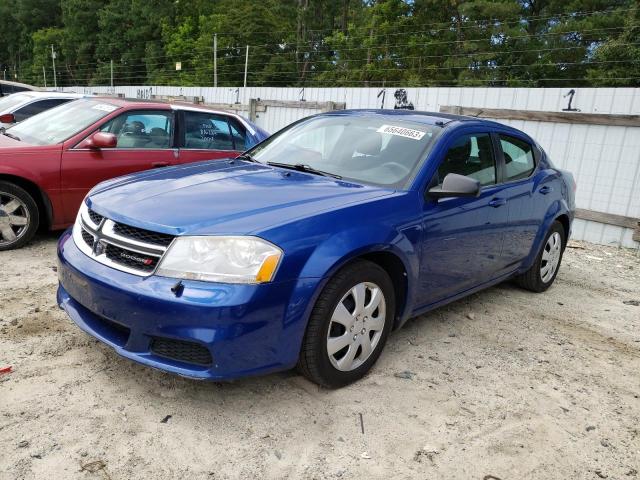 DODGE AVENGER SE 2013 1c3cdzab3dn585255