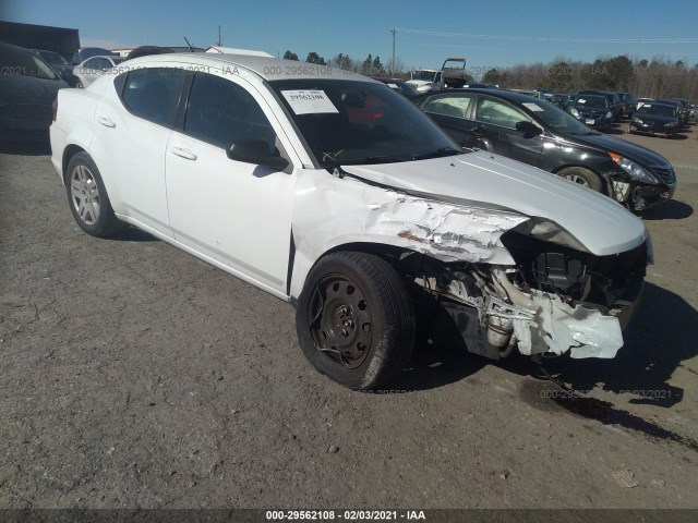 DODGE AVENGER SE 2013 1c3cdzab3dn593954