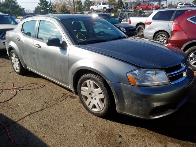 DODGE AVENGER SE 2013 1c3cdzab3dn610736