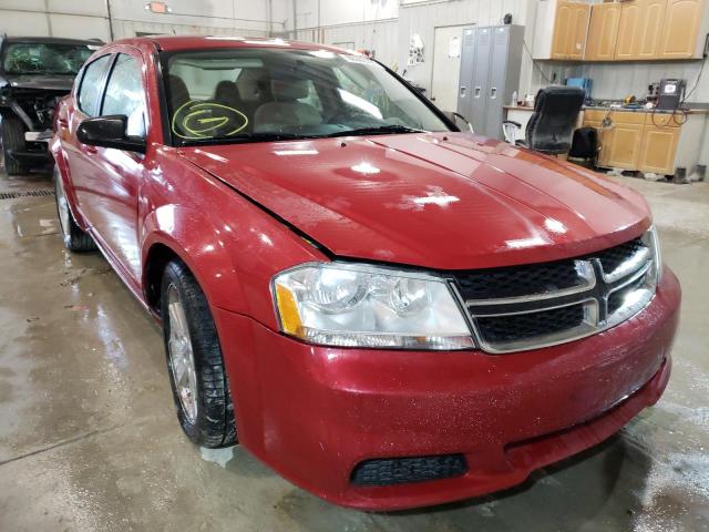 DODGE AVENGER SE 2013 1c3cdzab3dn612969