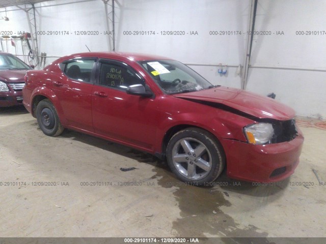 DODGE AVENGER 2013 1c3cdzab3dn613782