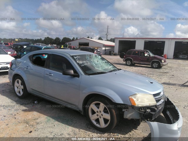 DODGE AVENGER 2013 1c3cdzab3dn626256