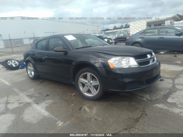 DODGE AVENGER 2013 1c3cdzab3dn631148