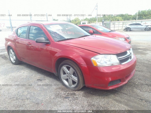 DODGE AVENGER 2013 1c3cdzab3dn648645