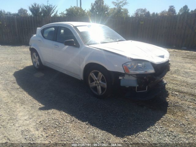 DODGE AVENGER 2013 1c3cdzab3dn661380