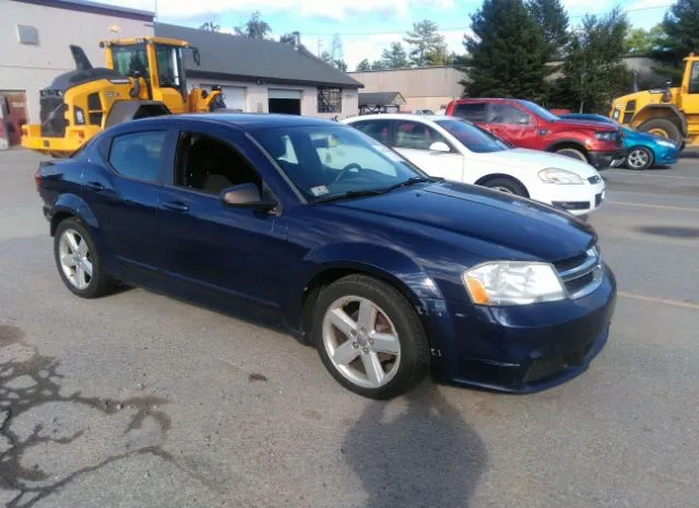 DODGE AVENGER 2013 1c3cdzab3dn712926