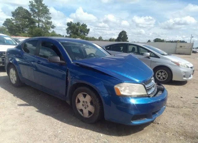 DODGE AVENGER 2013 1c3cdzab3dn771054