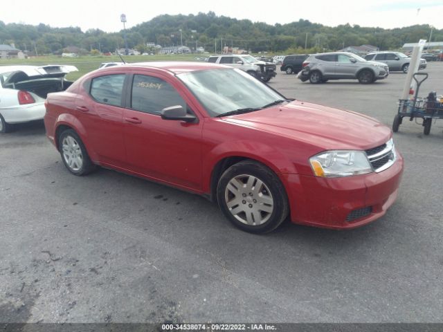 DODGE AVENGER 2014 1c3cdzab3en125868