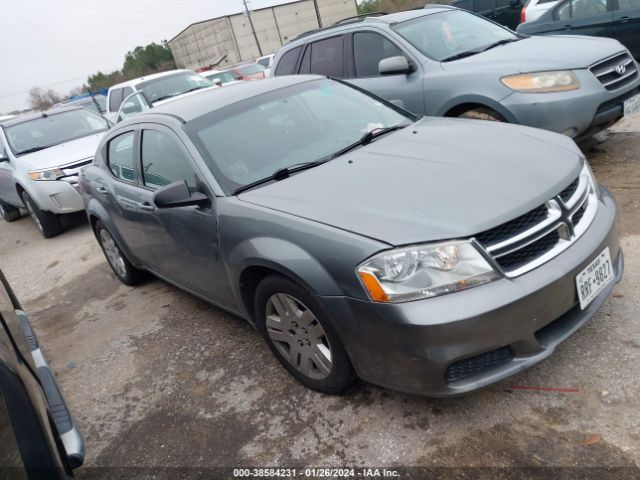 DODGE AVENGER 2012 1c3cdzab4cn118313