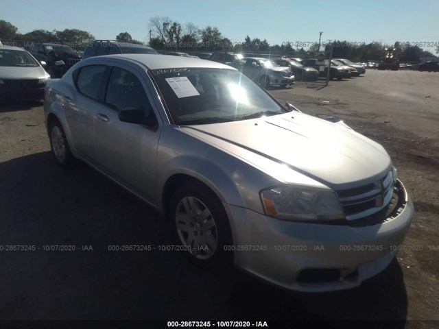 DODGE AVENGER 2012 1c3cdzab4cn122622