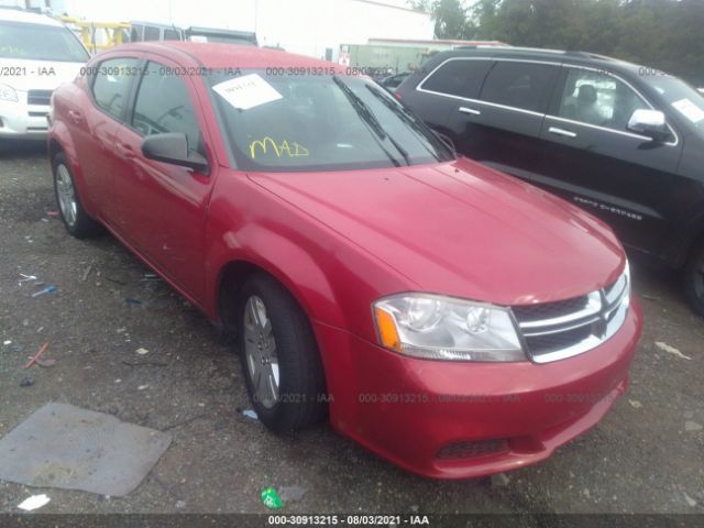 DODGE AVENGER 2012 1c3cdzab4cn190354