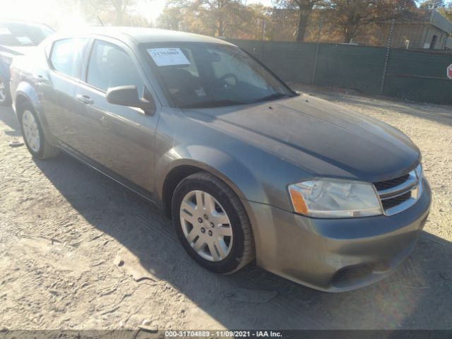 DODGE AVENGER 2012 1c3cdzab4cn227614