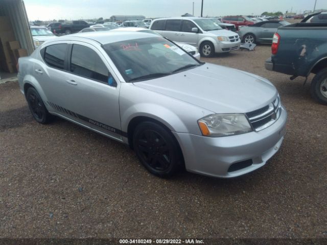 DODGE AVENGER 2012 1c3cdzab4cn243425