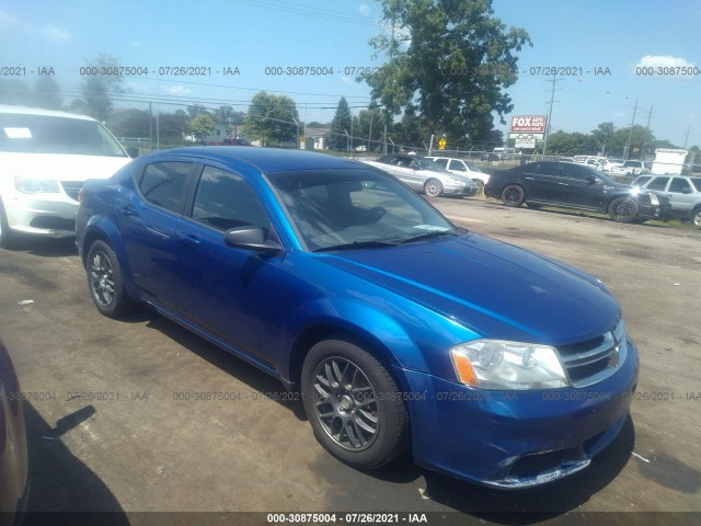 DODGE AVENGER 2012 1c3cdzab4cn265344