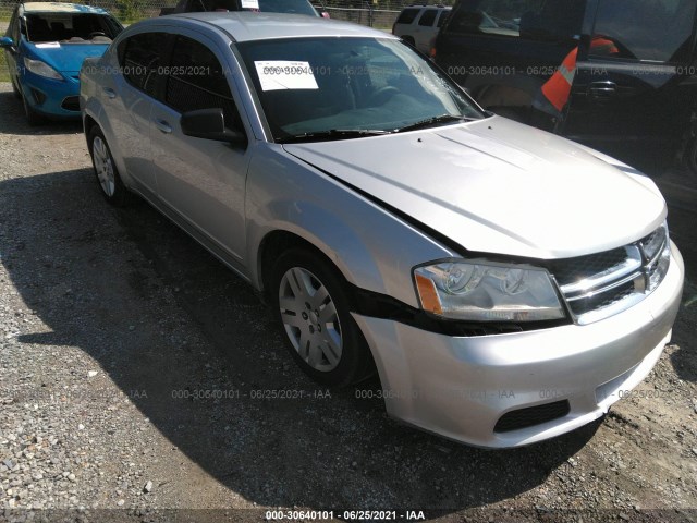 DODGE AVENGER 2012 1c3cdzab4cn285187