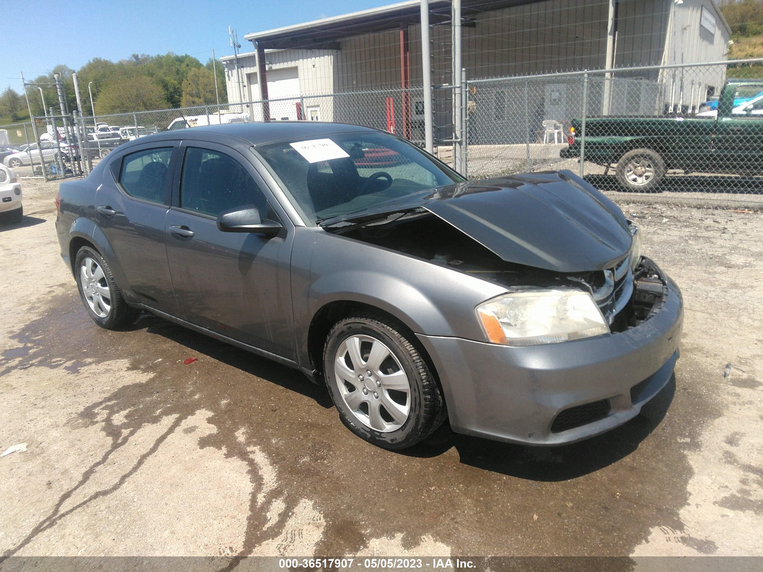 DODGE AVENGER 2012 1c3cdzab4cn294665