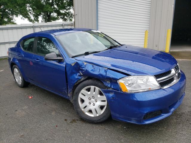 DODGE AVENGER SE 2013 1c3cdzab4dn530314