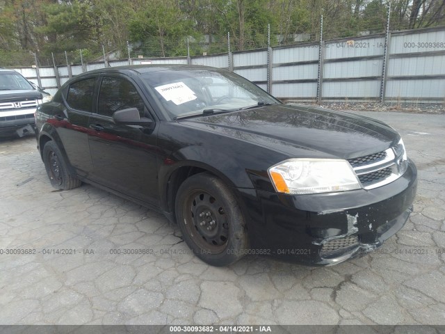 DODGE AVENGER 2013 1c3cdzab4dn540681