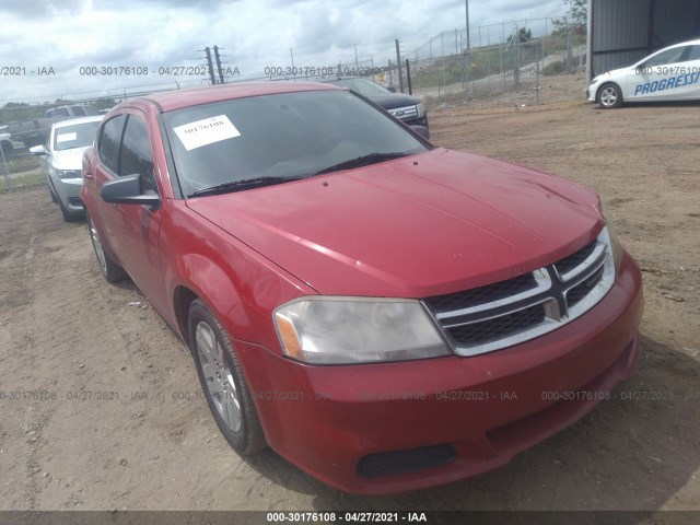 DODGE AVENGER 2013 1c3cdzab4dn544004