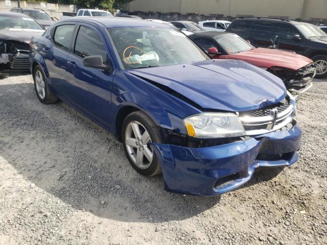 DODGE AVENGER SE 2013 1c3cdzab4dn564883