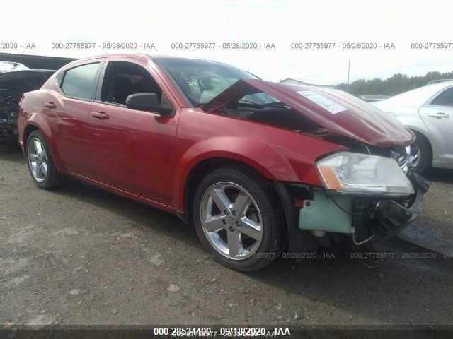 DODGE AVENGER 2013 1c3cdzab4dn565628