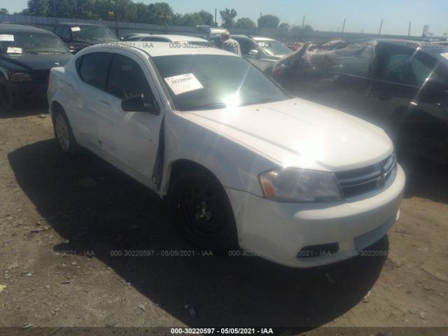 DODGE AVENGER 2013 1c3cdzab4dn582722