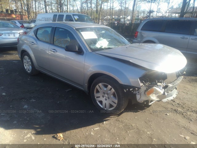 DODGE AVENGER 2013 1c3cdzab4dn591663