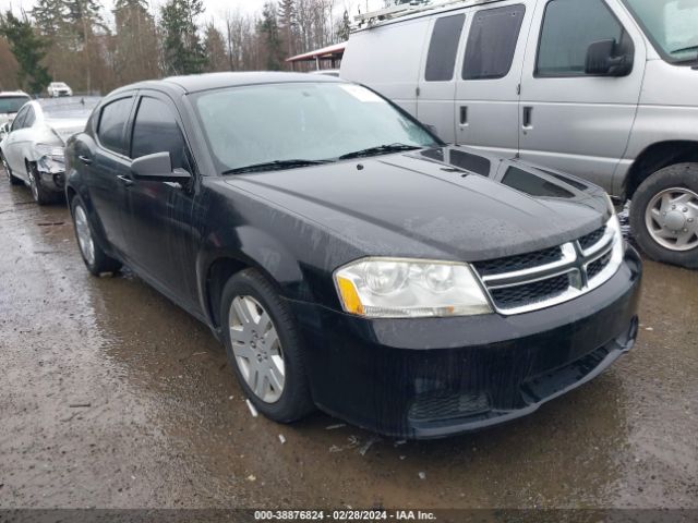 DODGE AVENGER 2013 1c3cdzab4dn593865