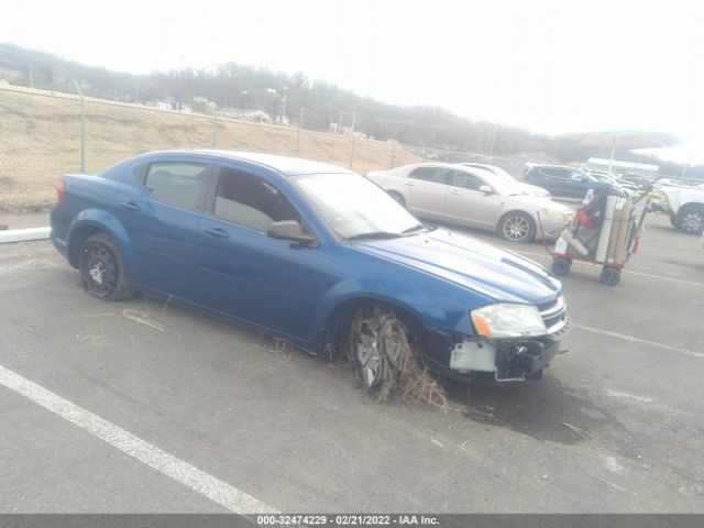 DODGE AVENGER 2013 1c3cdzab4dn602953