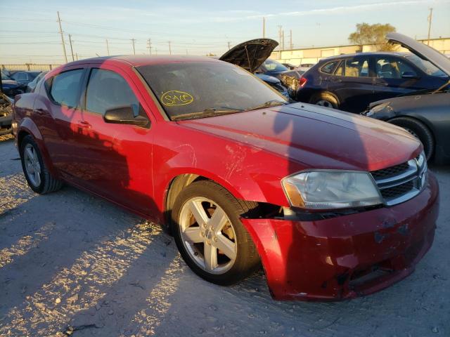 DODGE AVENGER SE 2013 1c3cdzab4dn624855