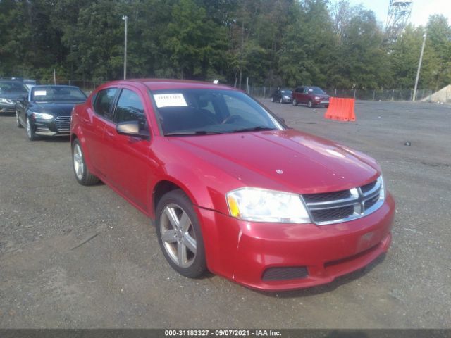 DODGE AVENGER 2013 1c3cdzab4dn625049