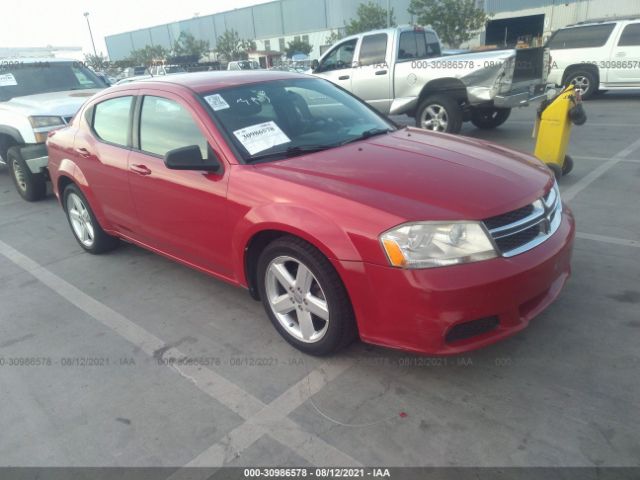 DODGE AVENGER 2013 1c3cdzab4dn625343