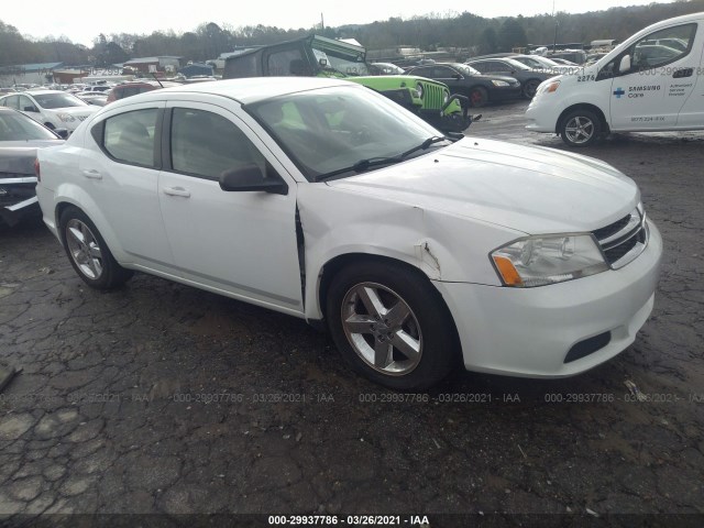 DODGE AVENGER 2013 1c3cdzab4dn638786