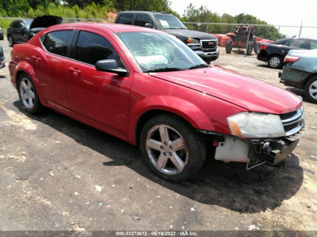 DODGE AVENGER 2013 1c3cdzab4dn648699