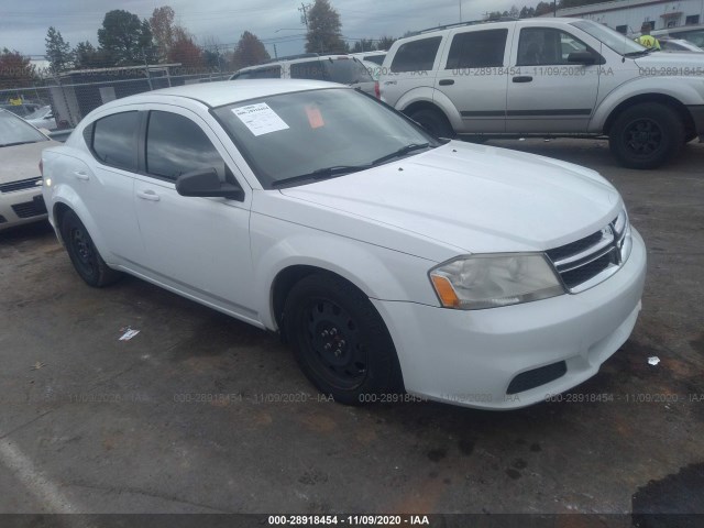 DODGE AVENGER 2013 1c3cdzab4dn649383