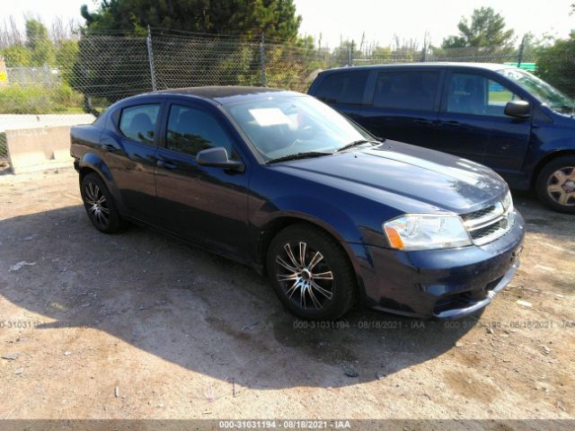 DODGE AVENGER 2013 1c3cdzab4dn653689