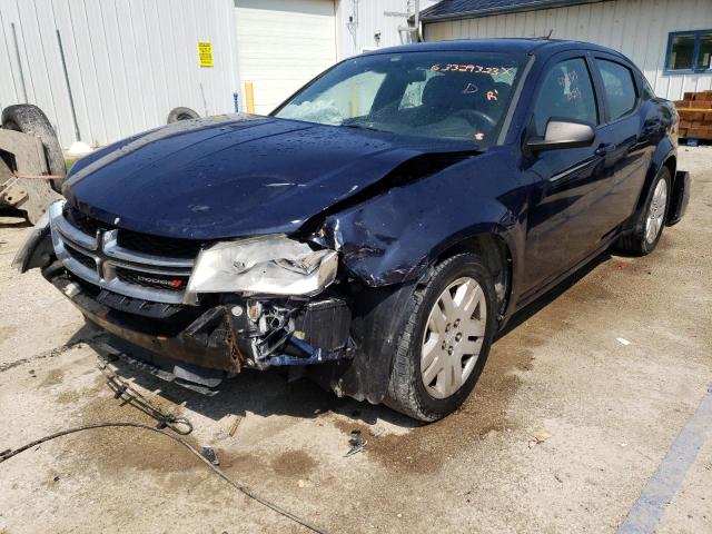 DODGE AVENGER SE 2013 1c3cdzab4dn654972