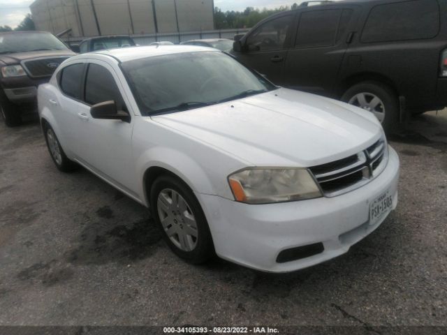 DODGE AVENGER 2013 1c3cdzab4dn657676