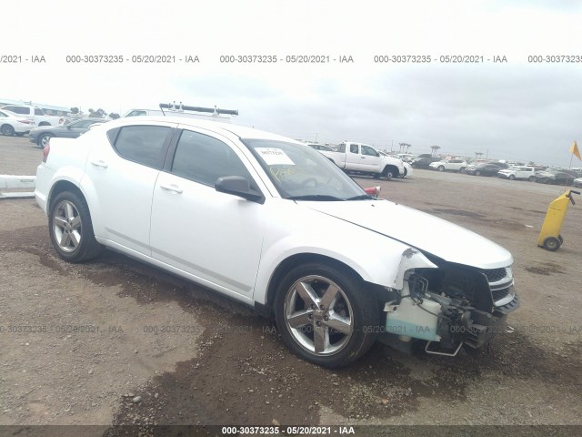 DODGE AVENGER 2013 1c3cdzab4dn658522