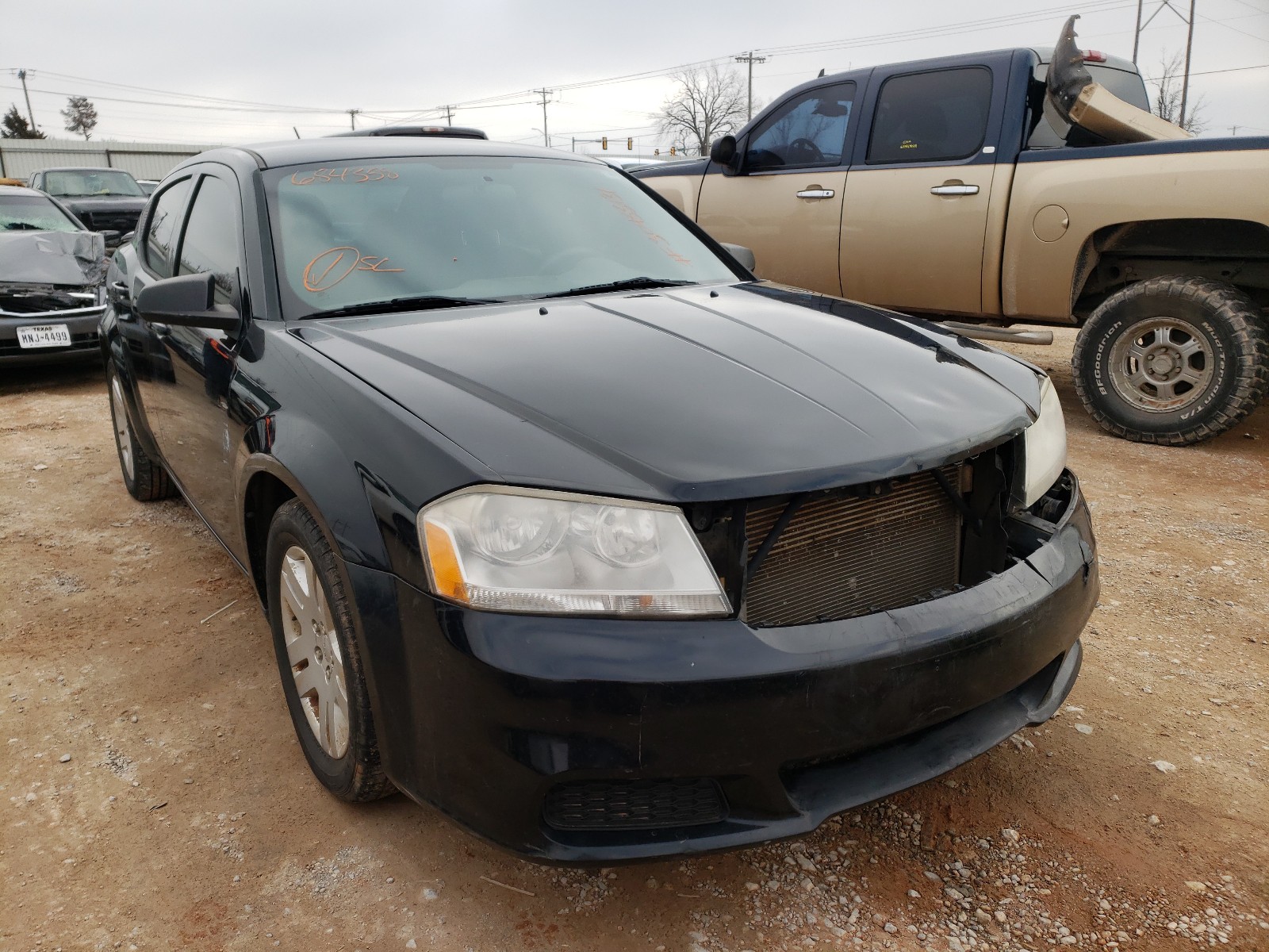 DODGE AVENGER SE 2013 1c3cdzab4dn684358