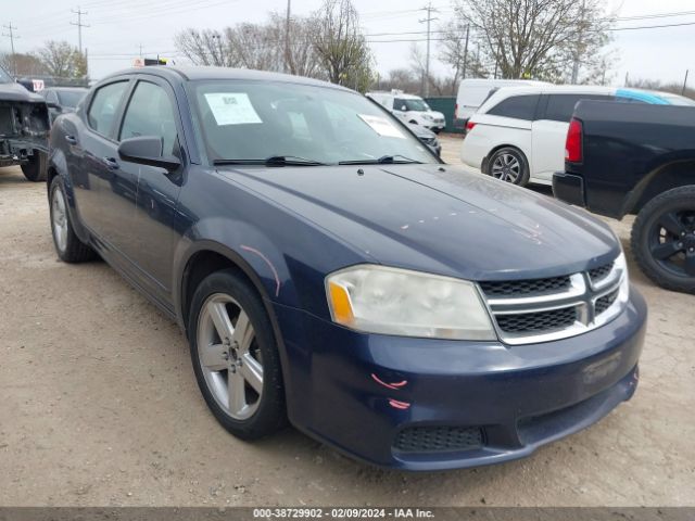 DODGE AVENGER 2013 1c3cdzab4dn713339