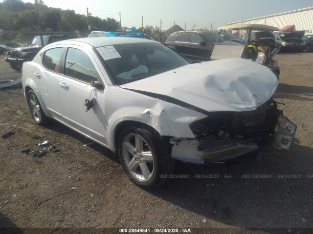 DODGE AVENGER 2013 1c3cdzab4dn741609