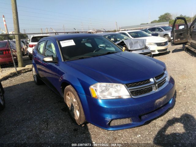 DODGE AVENGER 2013 1c3cdzab4dn756952