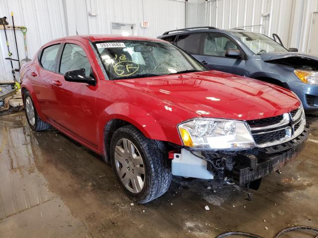 DODGE AVENGER SE 2014 1c3cdzab4en175453