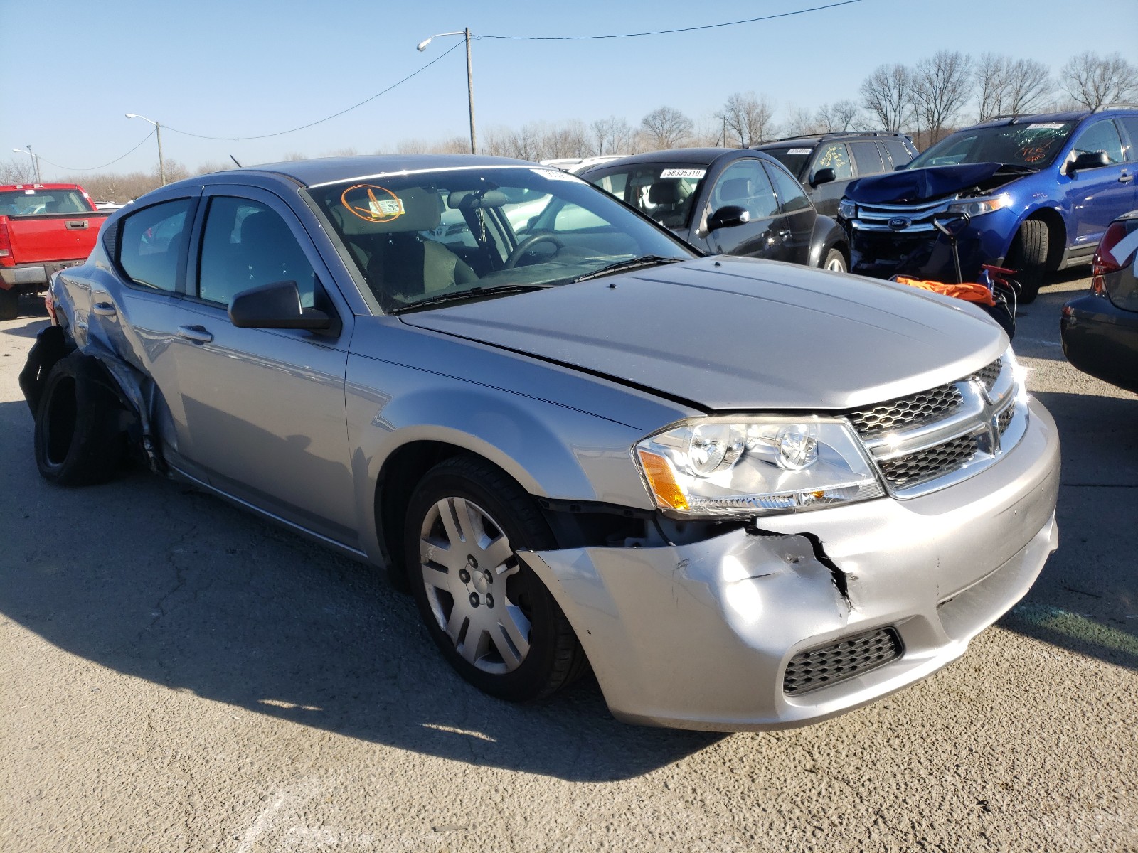 DODGE AVENGER SE 2014 1c3cdzab4en177879