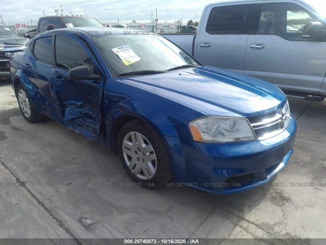 DODGE AVENGER 2014 1c3cdzab4en222917