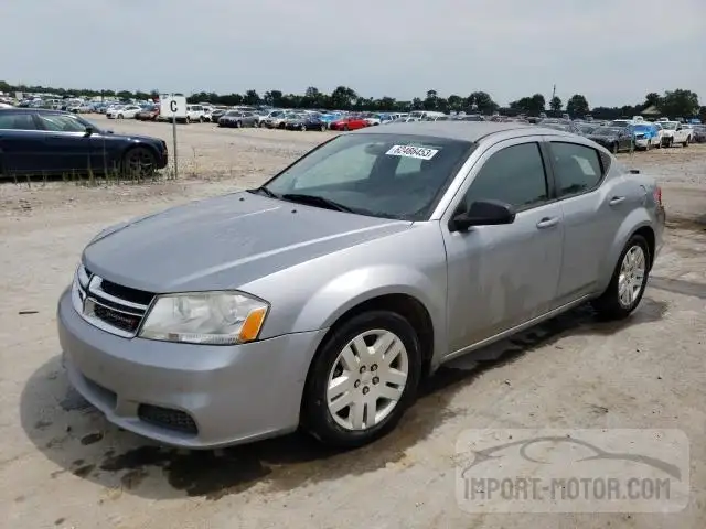 DODGE AVENGER 2014 1c3cdzab4en227552